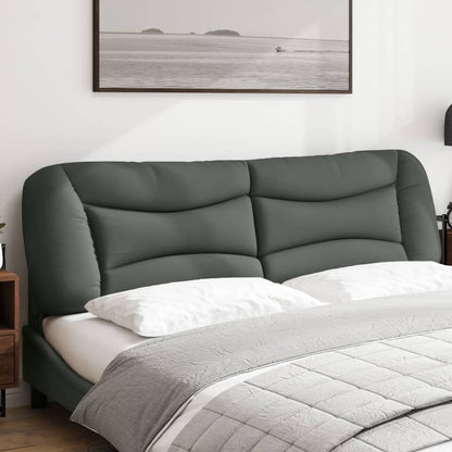 Headboard Cushion "Hvar" Dark Gray 72" Fabric