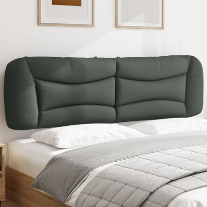 Headboard Cushion "Hvar" Dark Gray 72" Fabric