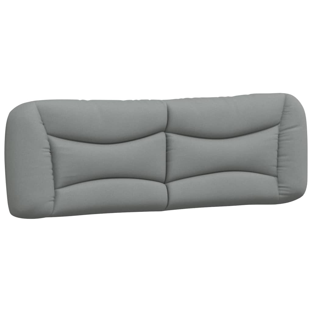 Headboard Cushion "Hvar" Light Gray 59.8" Fabric