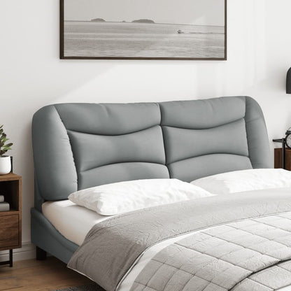 Headboard Cushion "Hvar" Light Gray 59.8" Fabric