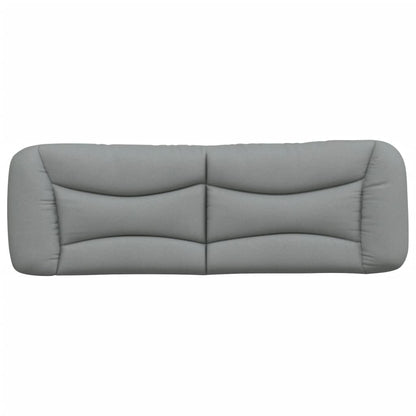 Headboard Cushion "Hvar" Light Gray 59.8" Fabric
