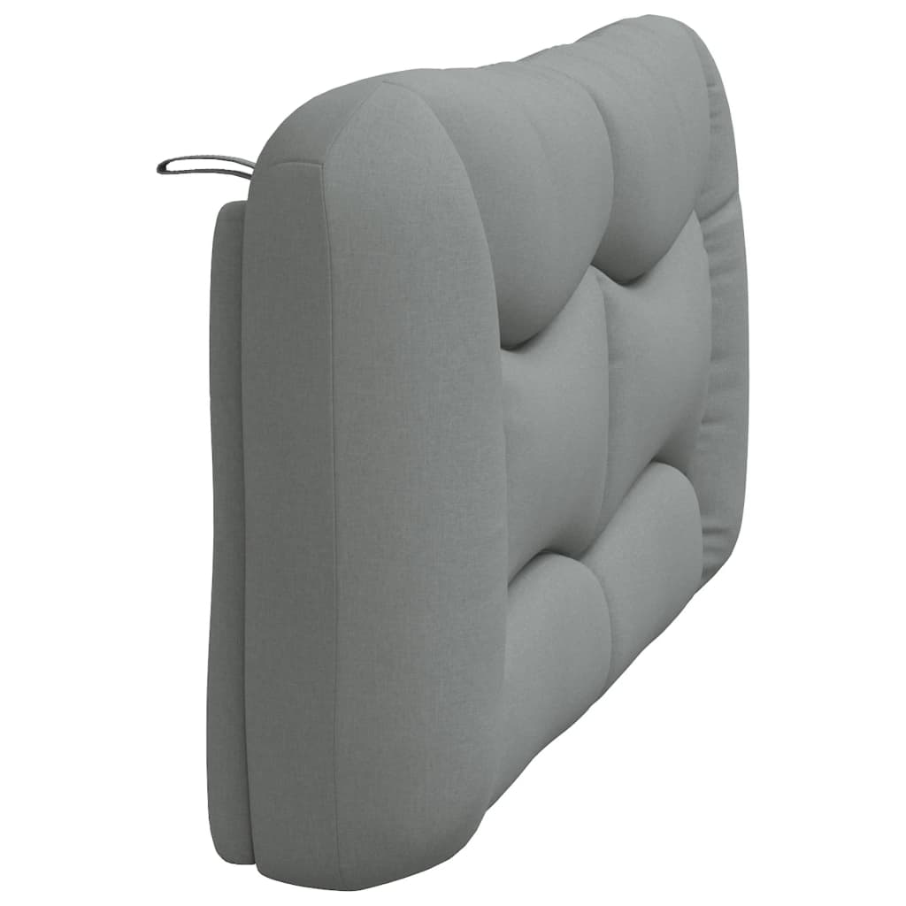 Headboard Cushion "Hvar" Light Gray 59.8" Fabric