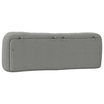 Headboard Cushion "Hvar" Light Gray 59.8" Fabric