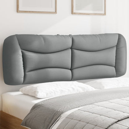 Headboard Cushion "Hvar" Light Gray 59.8" Fabric
