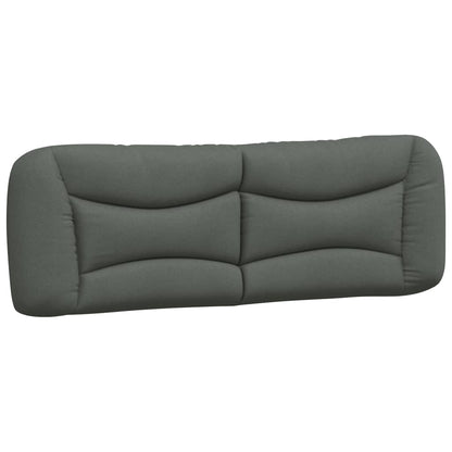 Headboard Cushion "Hvar" Dark Gray 59.8" Fabric