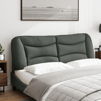 Headboard Cushion "Hvar" Dark Gray 59.8" Fabric
