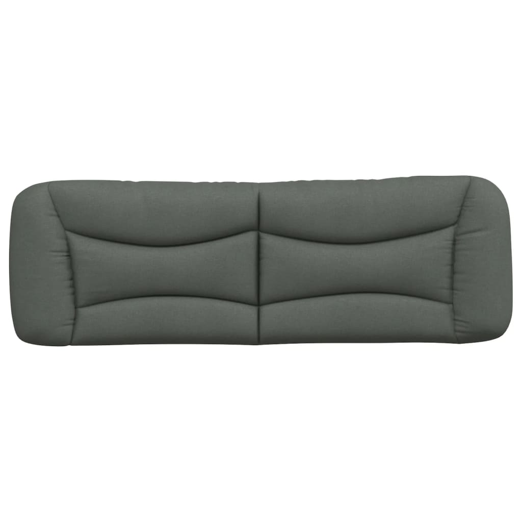 Headboard Cushion "Hvar" Dark Gray 59.8" Fabric