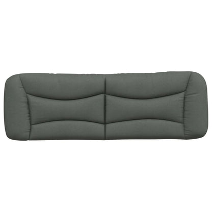 Headboard Cushion "Hvar" Dark Gray 59.8" Fabric