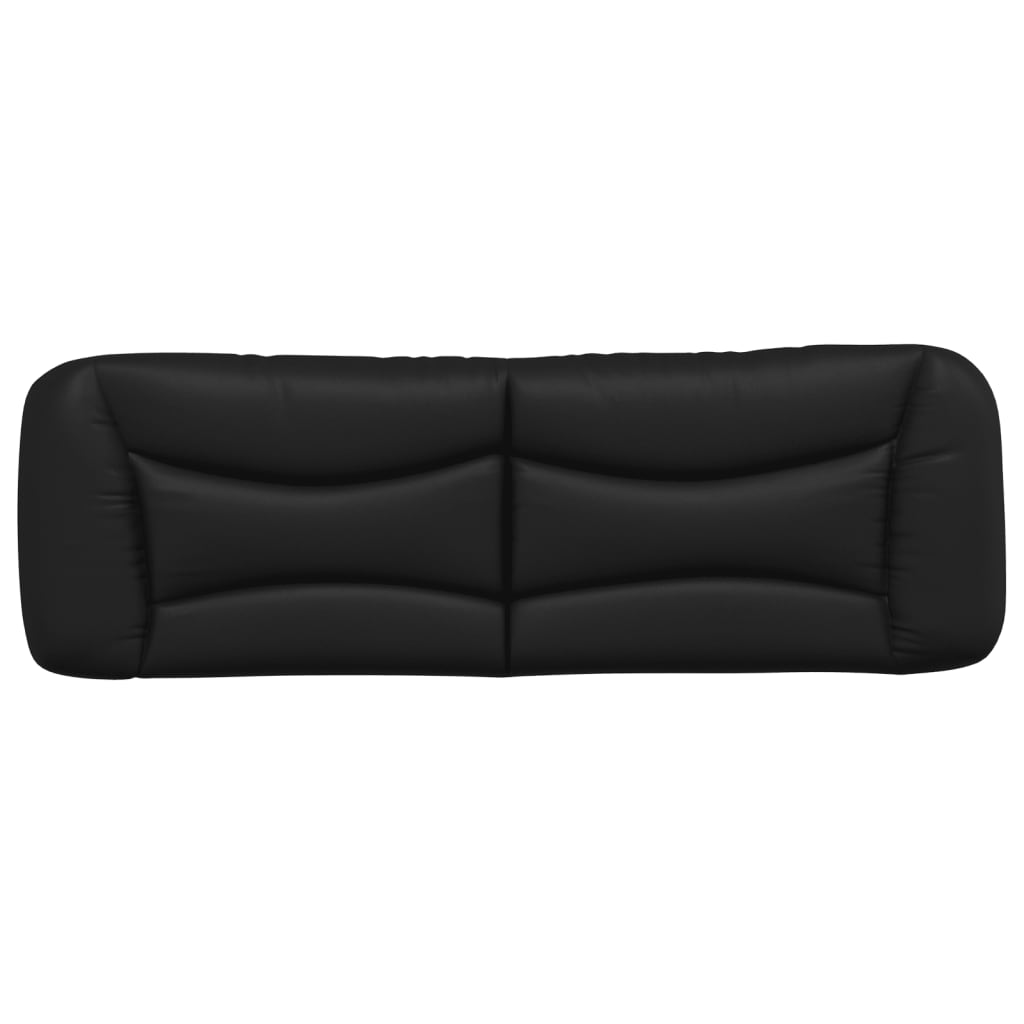 Headboard Cushion "Hvar" Black 59.8" Faux Leather