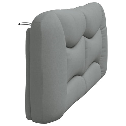 Headboard Cushion "Hvar" Light Gray 76" Fabric