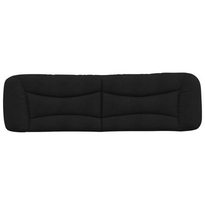 Headboard Cushion "Hvar" Black 76" Faux Leather