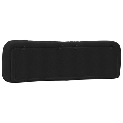 Headboard Cushion "Hvar" Black 76" Faux Leather
