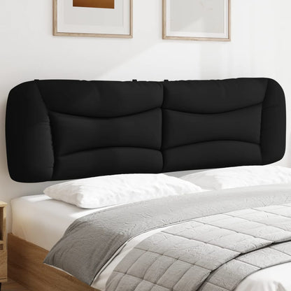 Headboard Cushion "Hvar" Black 76" Faux Leather