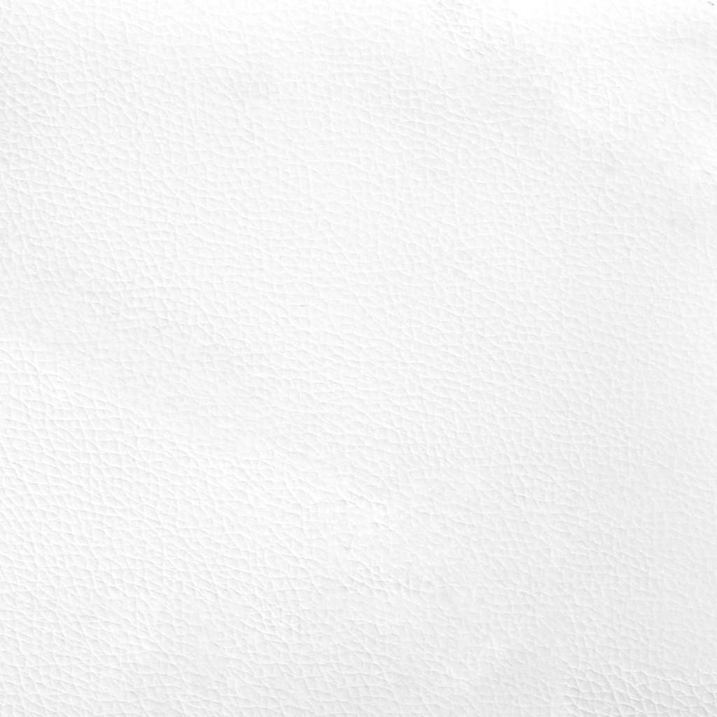 Headboard Cushion "Viana" Black and White 39.4" Faux Leather