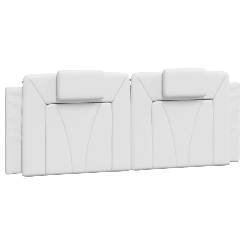 Headboard Cushion "Viana" White 59.8" Faux Leather