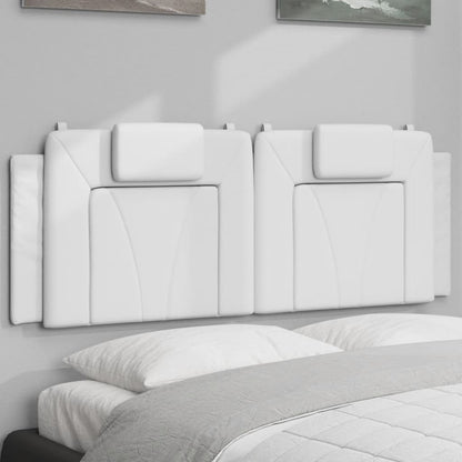 Headboard Cushion "Viana" White 59.8" Faux Leather