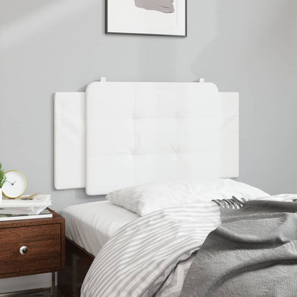 Headboard Cushion "Zadar" White 39.4" Faux Leather