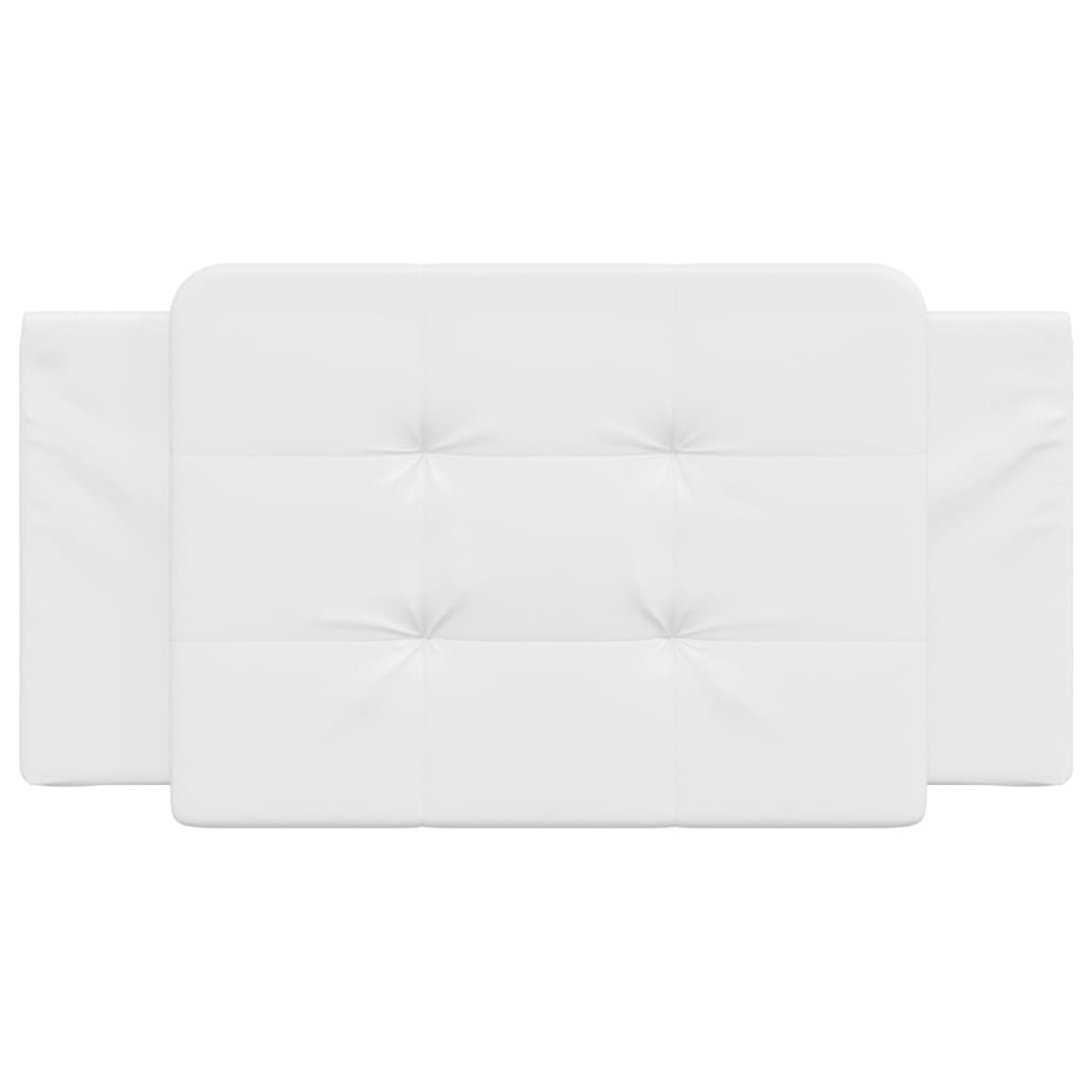 Headboard Cushion "Zadar" White 39.4" Faux Leather