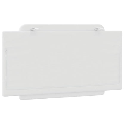 Headboard Cushion "Zadar" White 39.4" Faux Leather