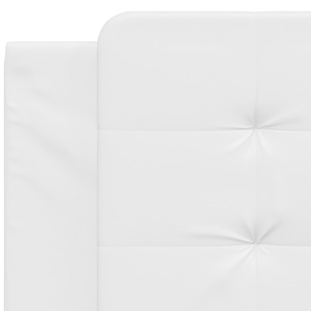 Headboard Cushion "Zadar" White 39.4" Faux Leather