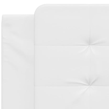 Headboard Cushion "Zadar" White 39.4" Faux Leather