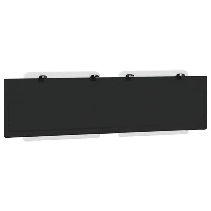 Headboard Cushion "Zadar" White and Black 72" Faux Leather