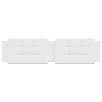 Headboard Cushion "Zadar" White 76" Faux Leather
