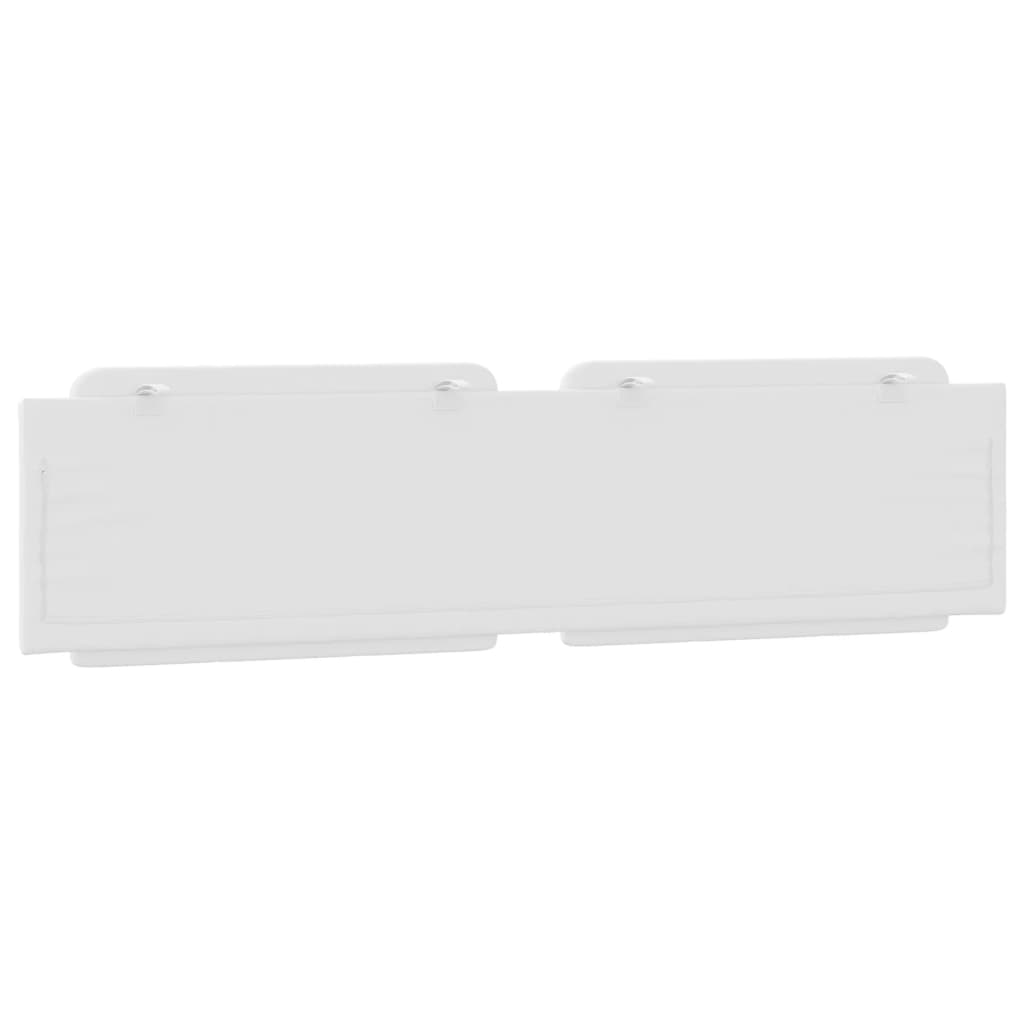 Headboard Cushion "Zadar" White 76" Faux Leather