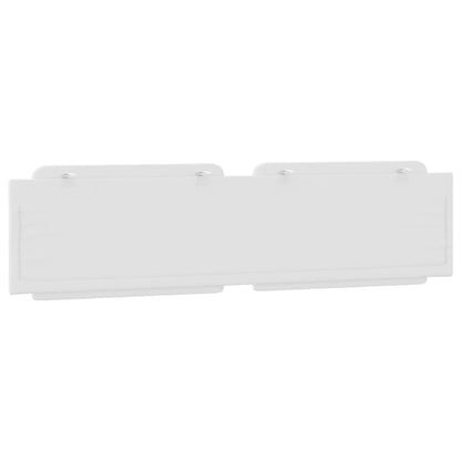 Headboard Cushion "Zadar" White 76" Faux Leather