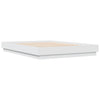 Bed Frame without Mattress White 150x200 cm King Size