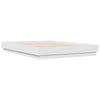 Bed Frame without Mattress White 150x200 cm King Size