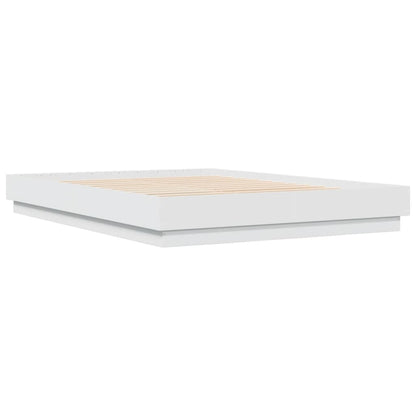 Bed Frame | White | Engineered wood | Double | Durable | Bed Frame