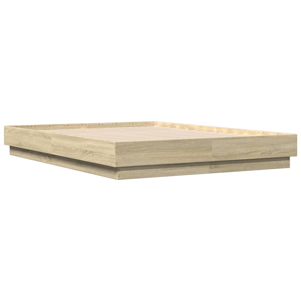Bed Frame | Sonoma Oak | Engineered wood | Double |  Durable  | Bed Frame