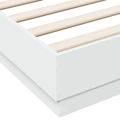 Bed Frame | White | Engineered wood | Small Double | Durable | Bed Frame