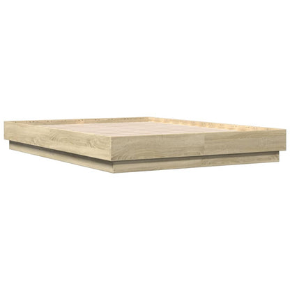 Bed Frame | Sonoma Oak | Engineered wood, Plywood | Small Double