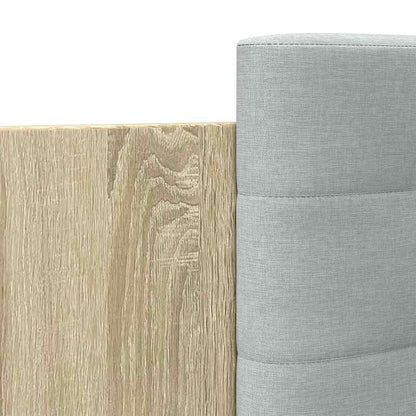 Bed Frame without Mattress Sonoma Oak 90x200 cm