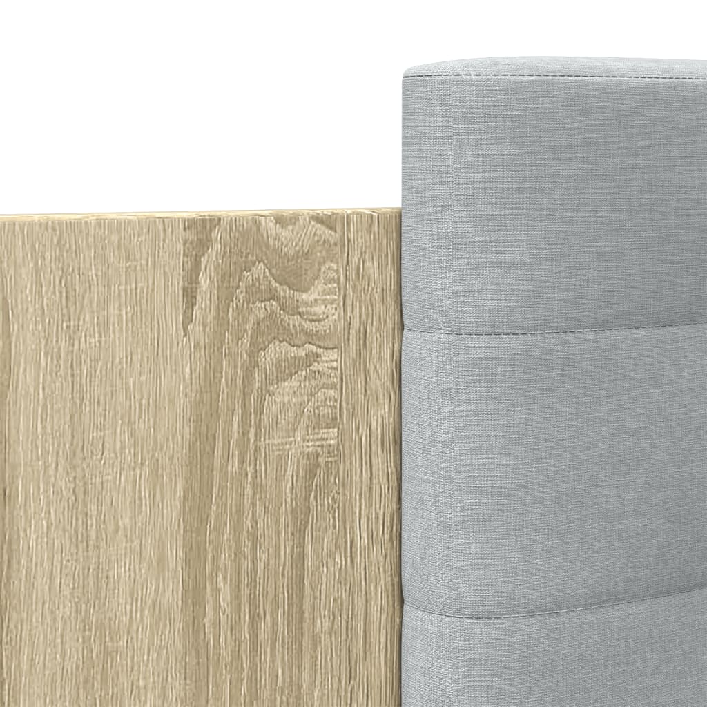 Bed Frame | Sonoma oak | Engineered wood, Plywood | Double | Bed Frame