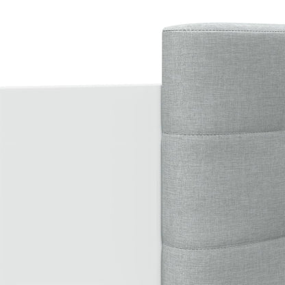 Bed Frame | White | Engineered wood, Plywood | King Size | LED Bed Frame