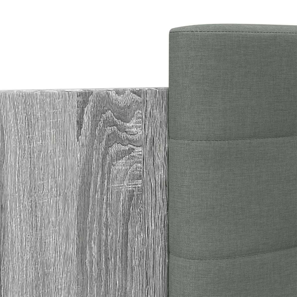 Bed Frame | Grey sonoma | Engineered wood, Plywood | Single | Bed Frame