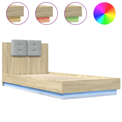 Bed Frame | Sonoma Oak | Engineered Wood | Single | Single Bed Frame