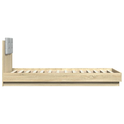 Bed Frame | Sonoma Oak | Engineered Wood | Single | Single Bed Frame