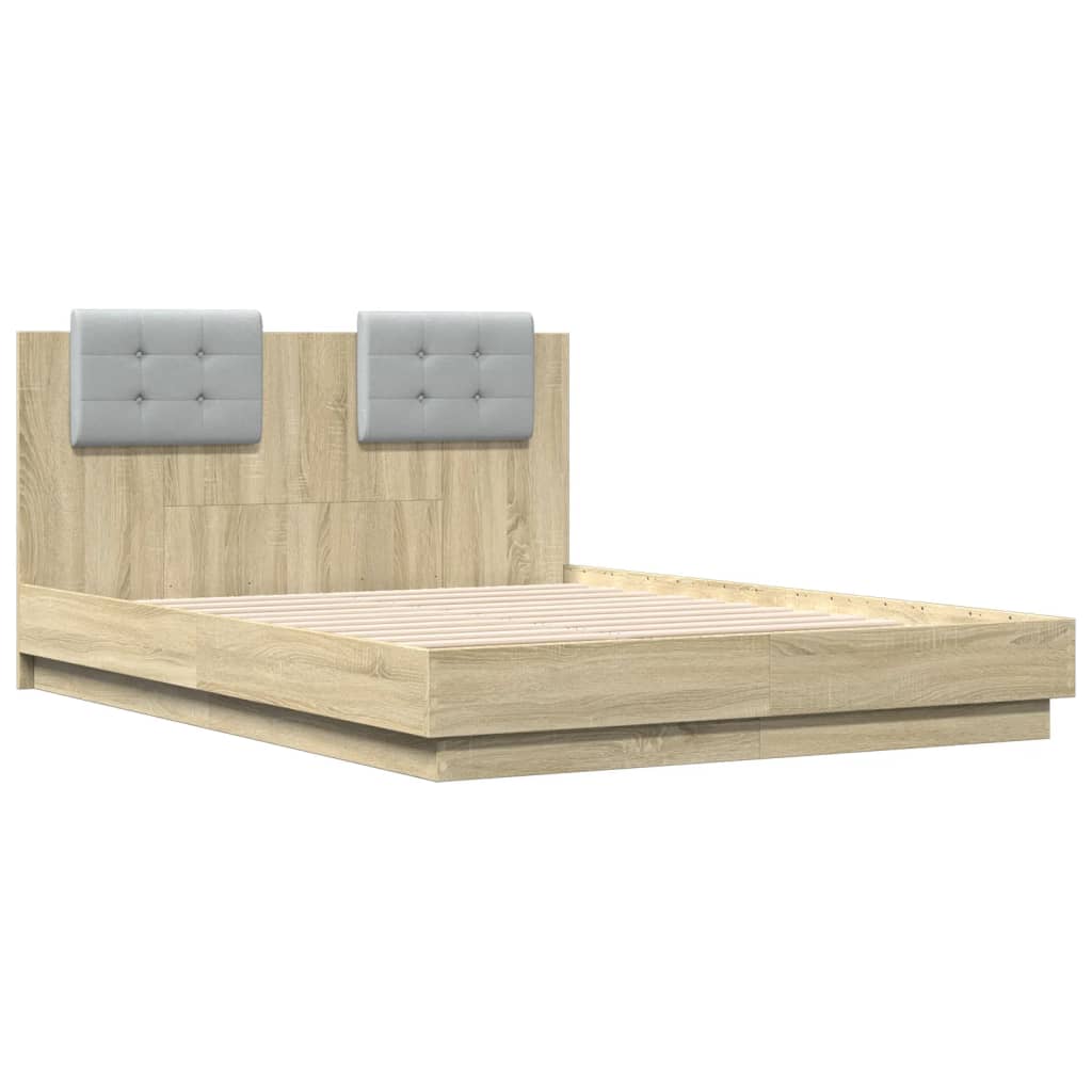 Bed Frame | Sonoma Oak | Engineered wood | Small Double | Bed Frame