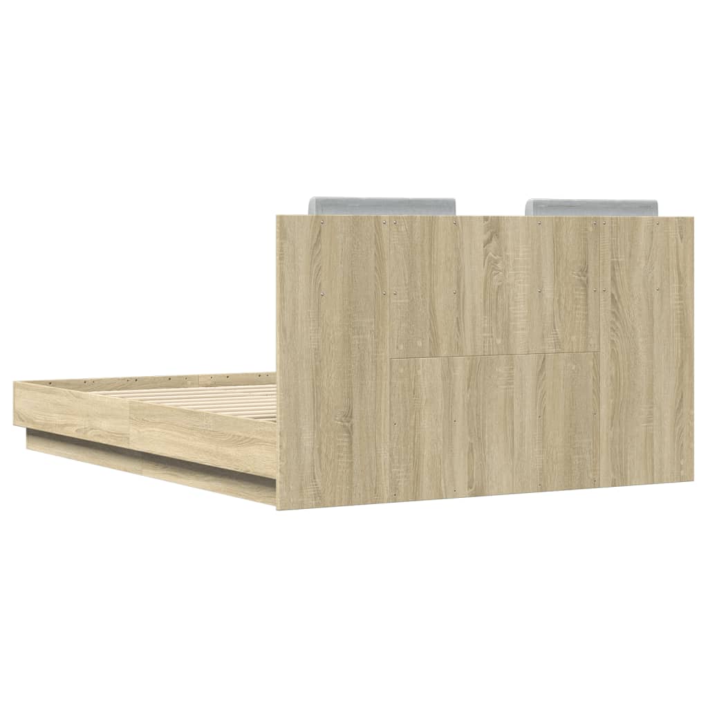 Bed Frame | Sonoma Oak | Engineered wood | Small Double | Bed Frame