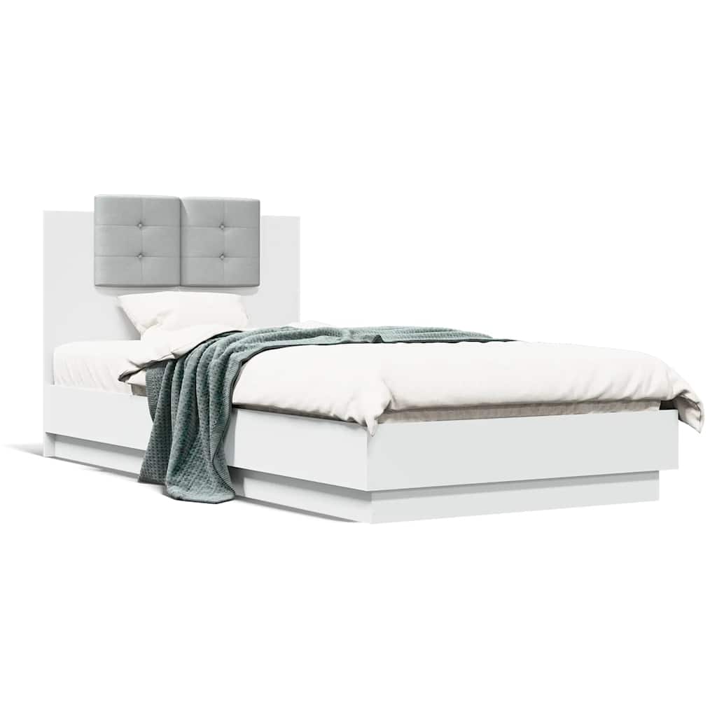 Bed Frame | White | Engineered Wood, Plywood | Small Single | Bed Frame
