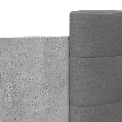 Bed Frame | Concrete Grey | Engineered wood | Small Single | Bed Frame