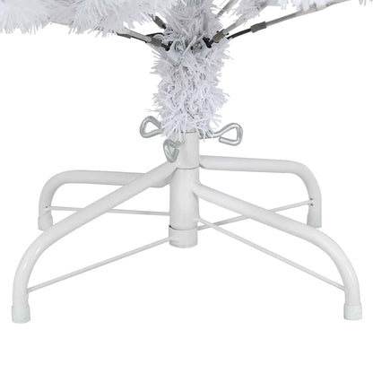 Artificial Christmas Tree White 150 cm PVC and Metal