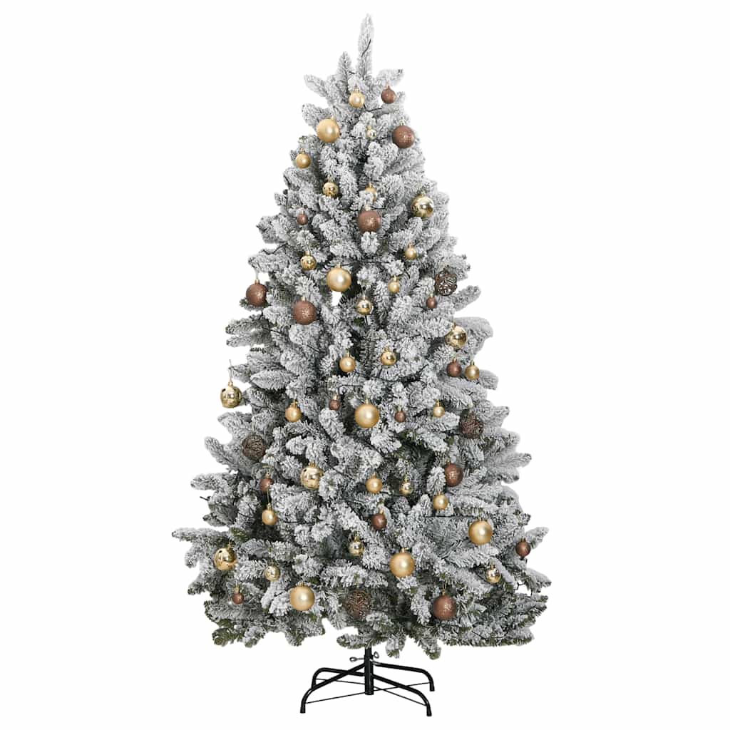 Artificial Hinged Christmas Tree 300 LEDs & Ball Set 300 cm