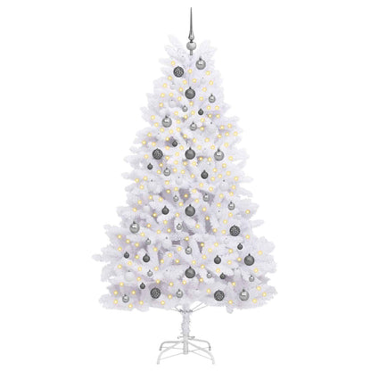Artificial Christmas Tree White 106 x 106 x 210 cm