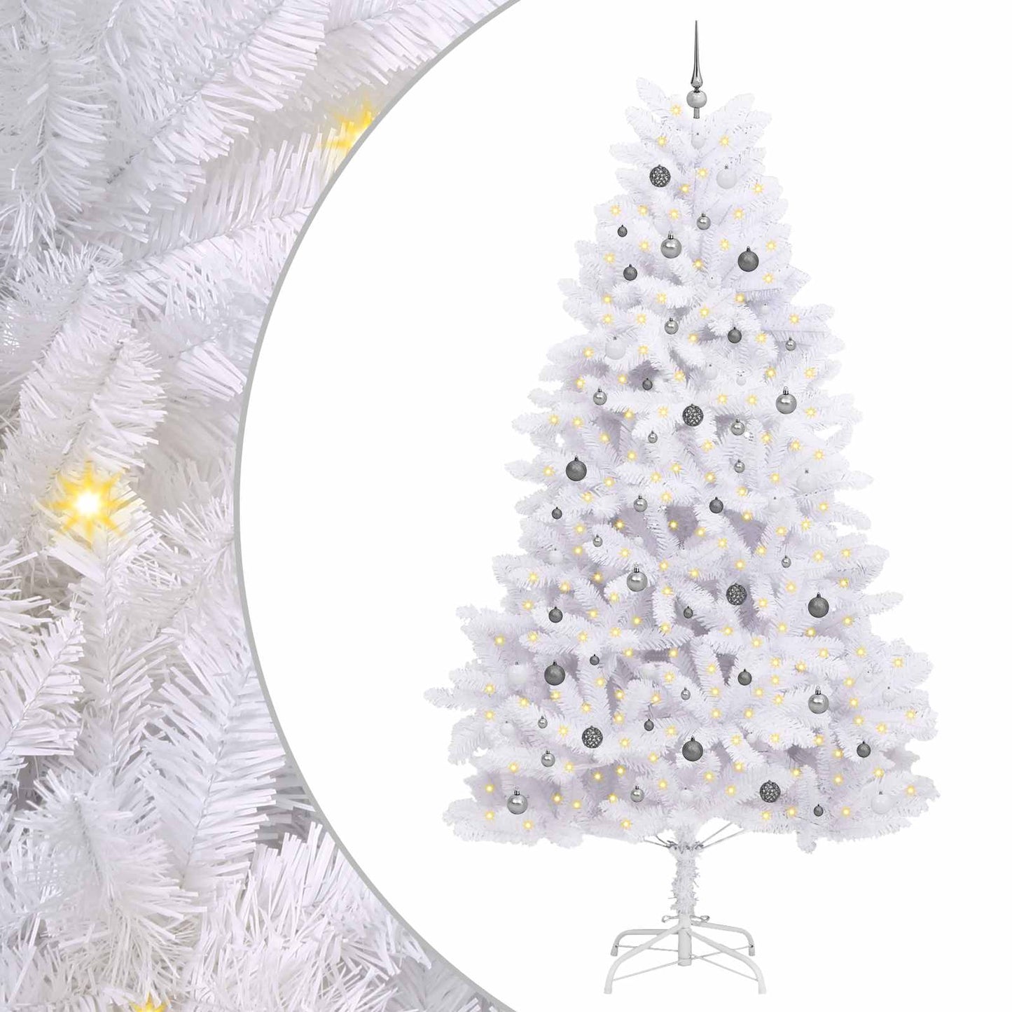 Artificial Christmas Tree White 138 x 138 x 300 cm