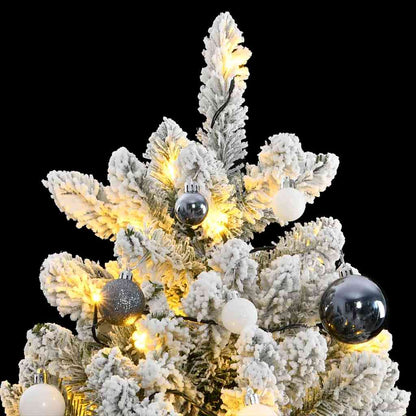 Fake Hinged Christmas Tree | Green and white